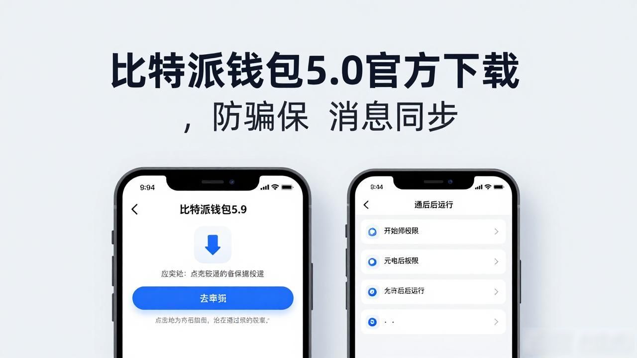 比特派钱包5.0官方下载，防骗保消息同步