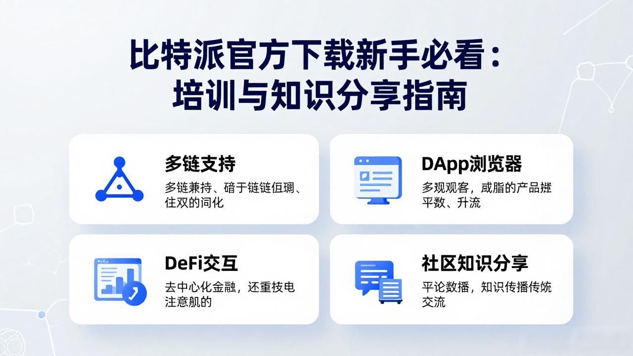 比特派官方下载新手必看：培训与知识分享指南