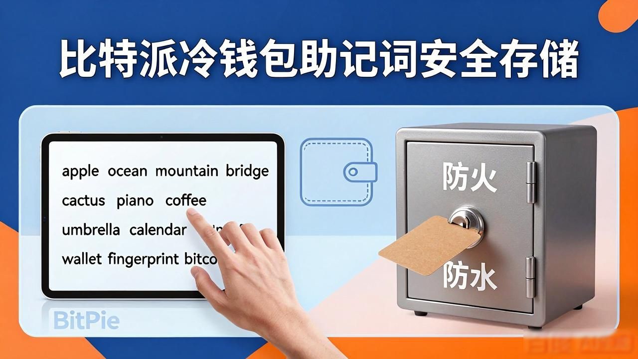 比特派冷钱包怎么用？三步搞定资产安全
