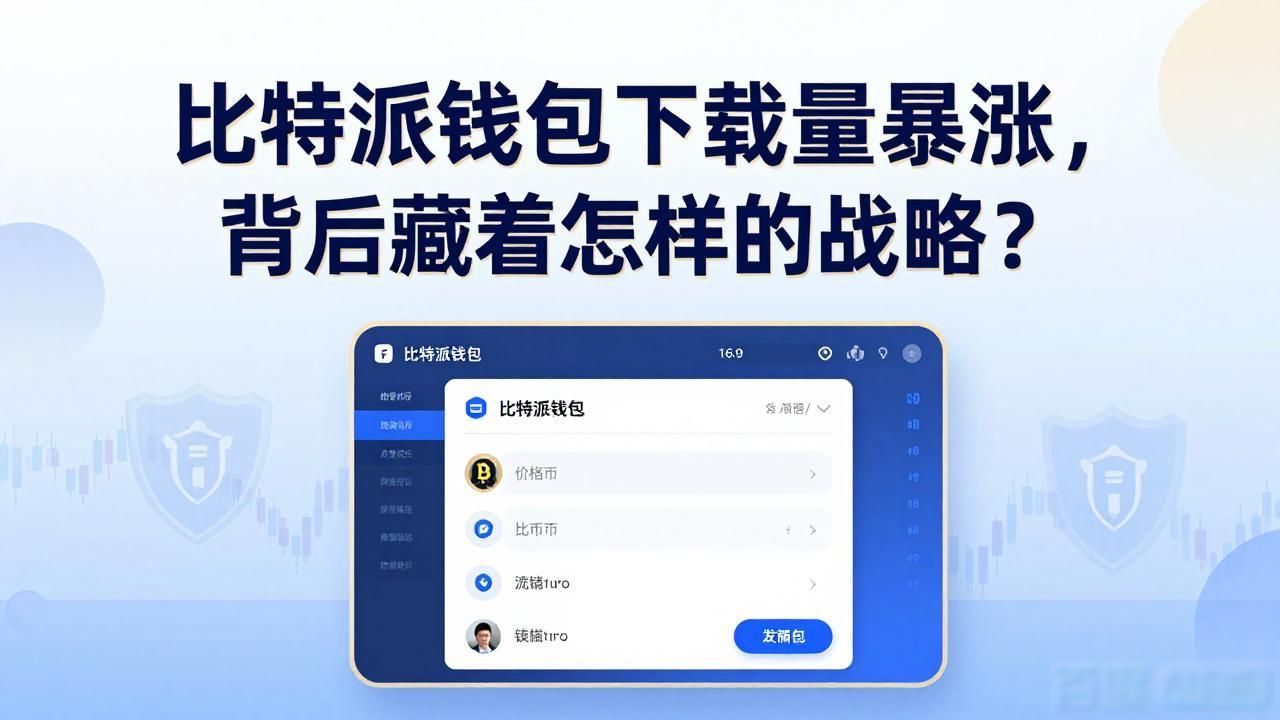 比特派钱包下载量暴涨，背后藏着怎样的战略？