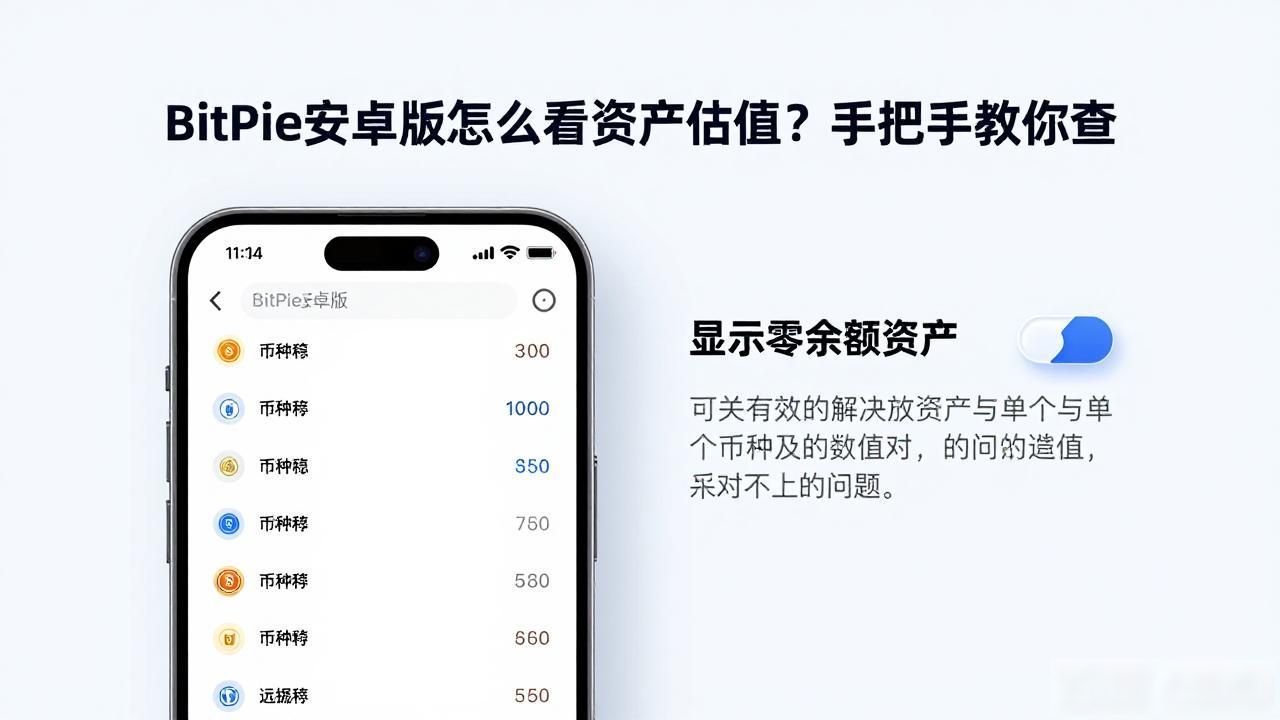 BitPie安卓版怎么看资产估值？手把手教你查