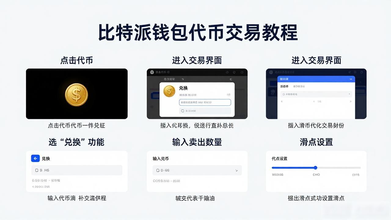 比特派钱包代币交易教程