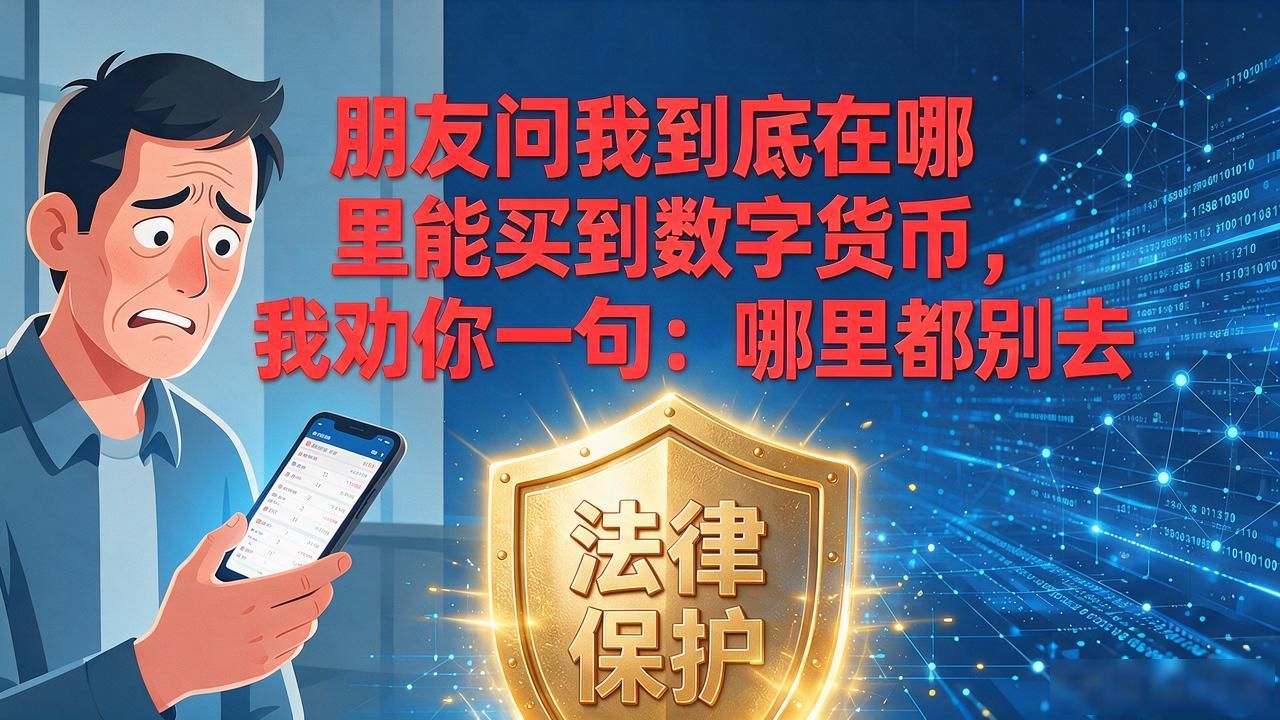朋友问我到底在哪里能买到数字货币，我劝你一句：哪里都别去
