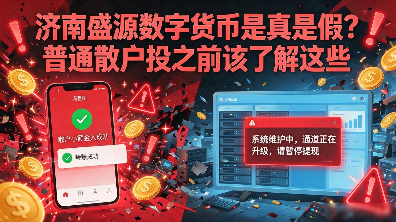 济南盛源数字货币是真是假？普通散户投之前该了解这些