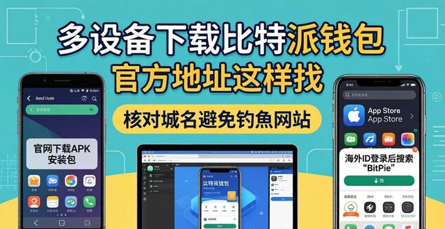 多设备下载比特派钱包 官方地址这样找