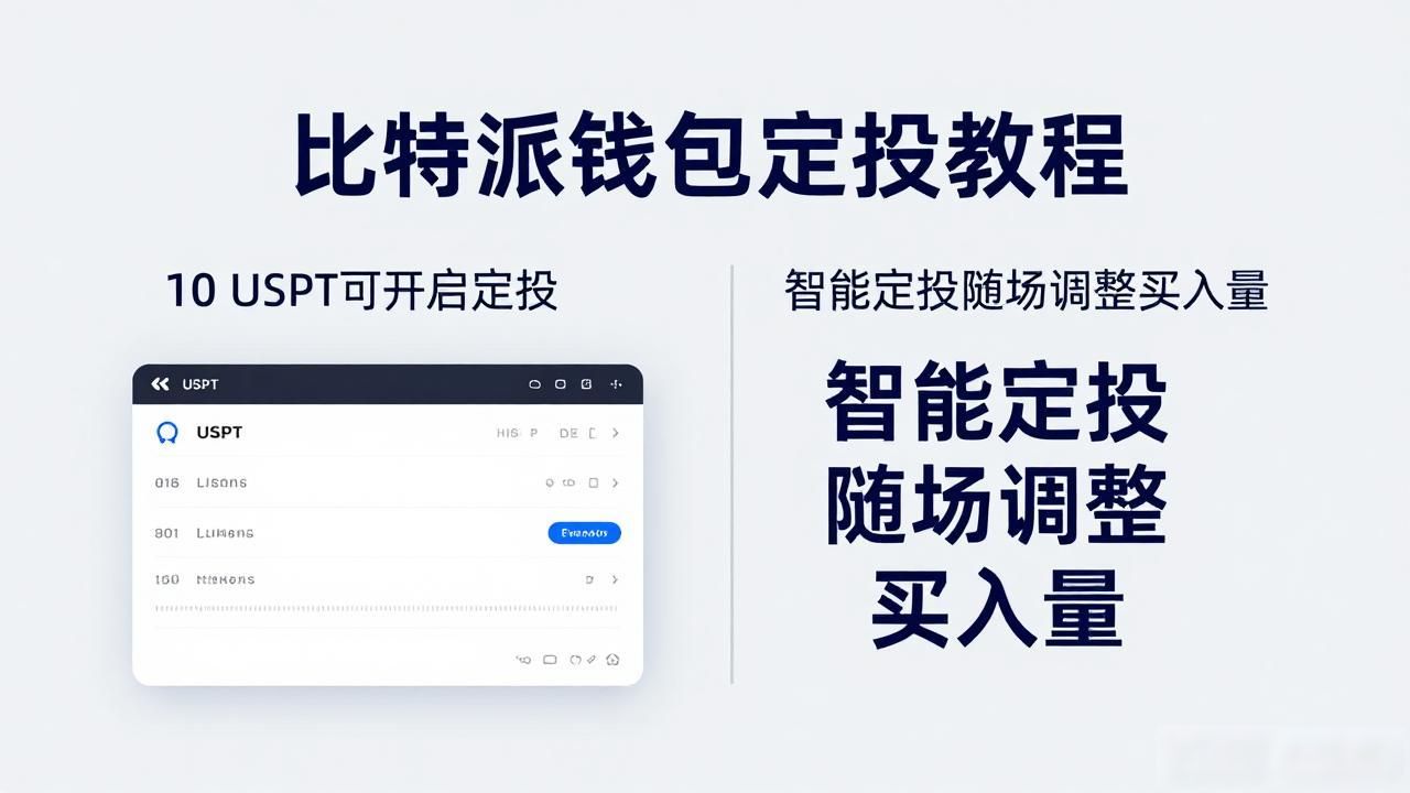 比特派钱包定投教程