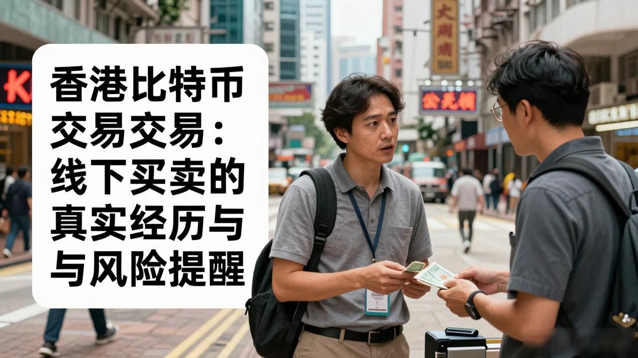 香港比特币交易：线下买卖的真实经历与风险提醒