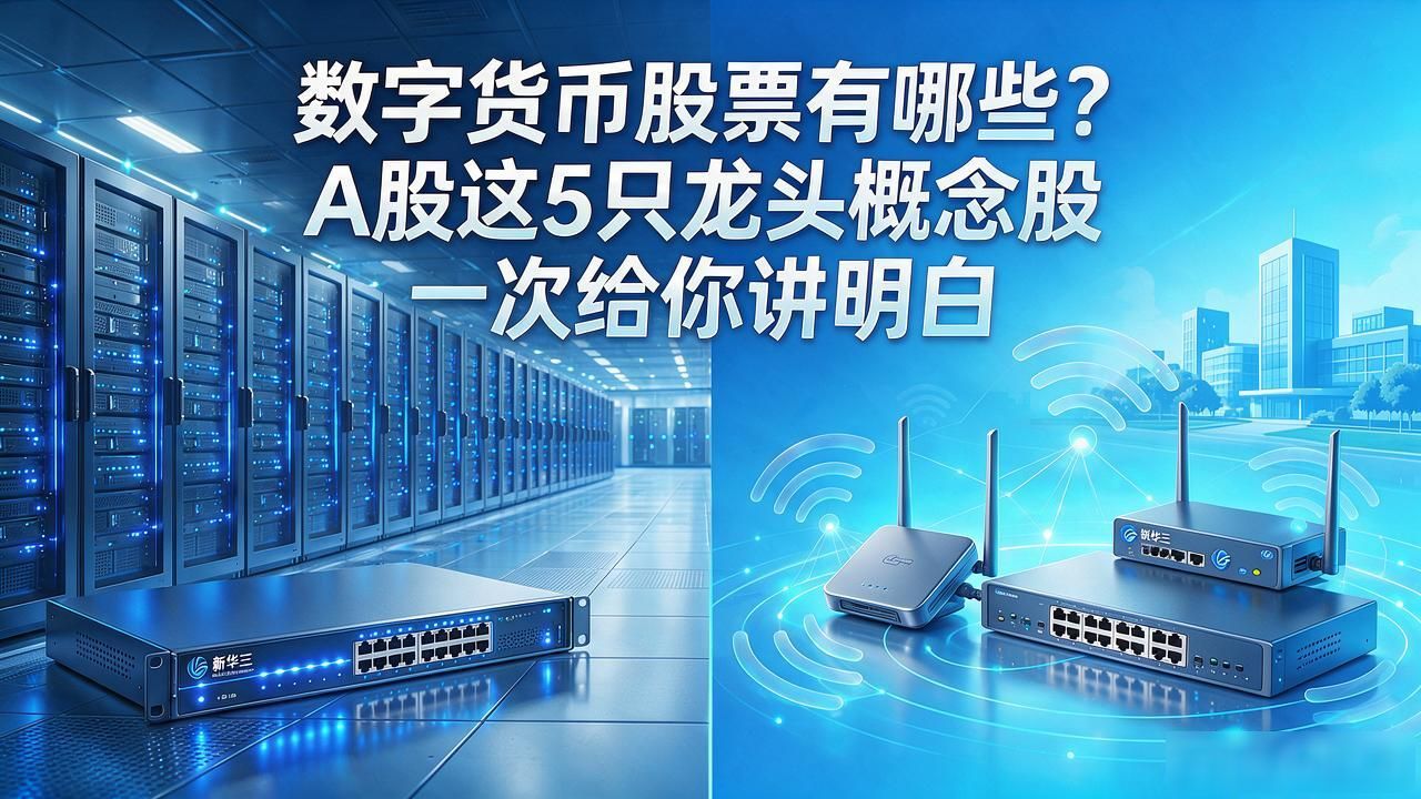 数字货币股票有哪些？A股这5只龙头概念股一次给你讲明白
