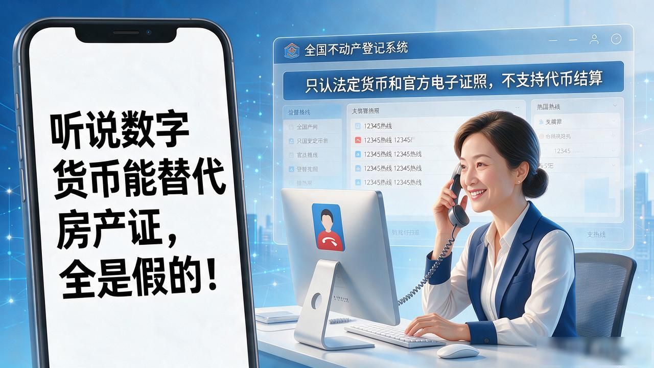 听说数字货币能替代房产证，全是假的！我差点把几十万一口气搭进去