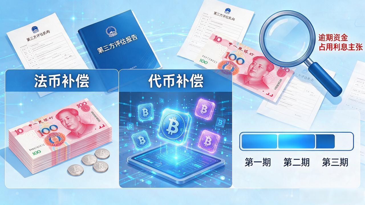 项目方突然收回数字货币，补偿标准怎么定、怎么争取才不吃亏