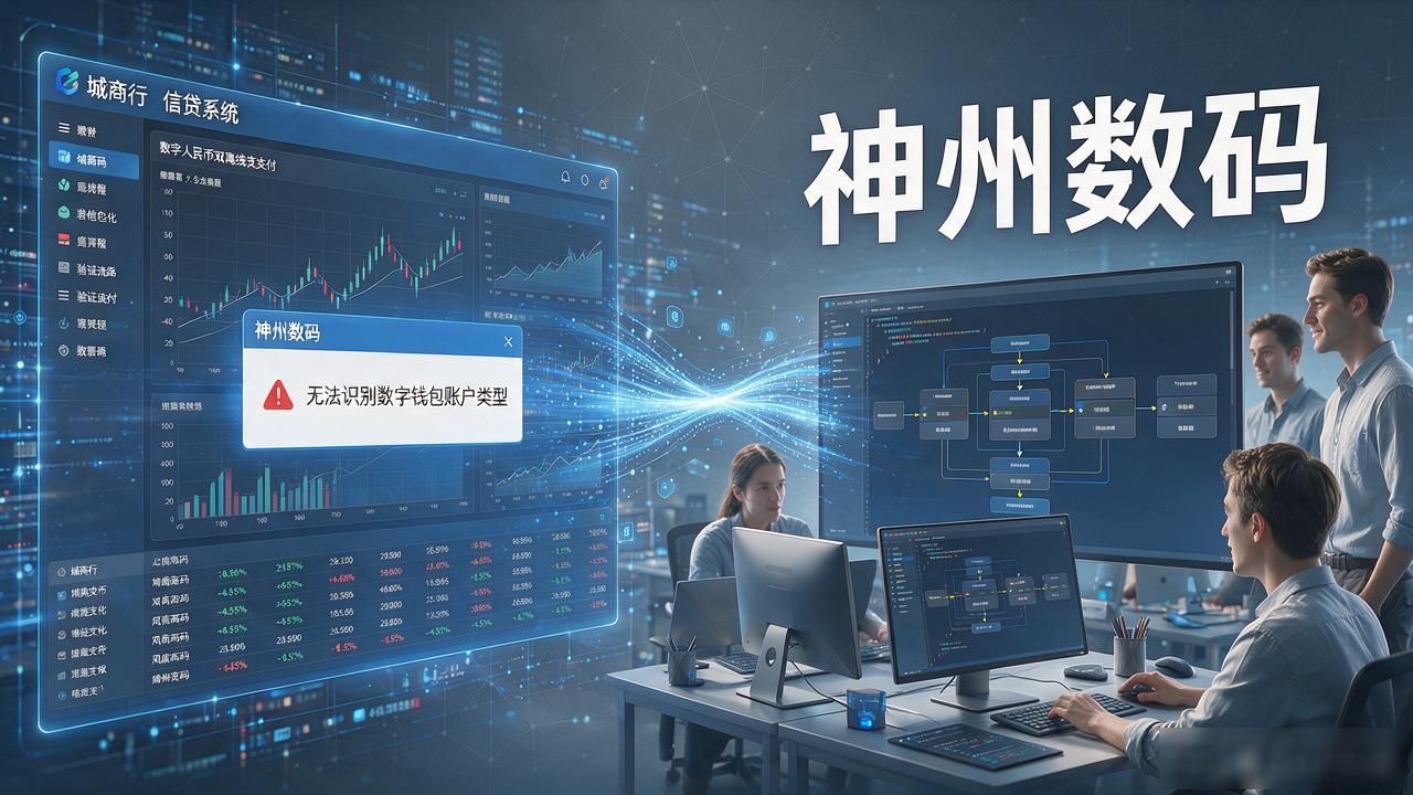 央行数字货币神州数码合作，银行数字人民币系统怎么搭