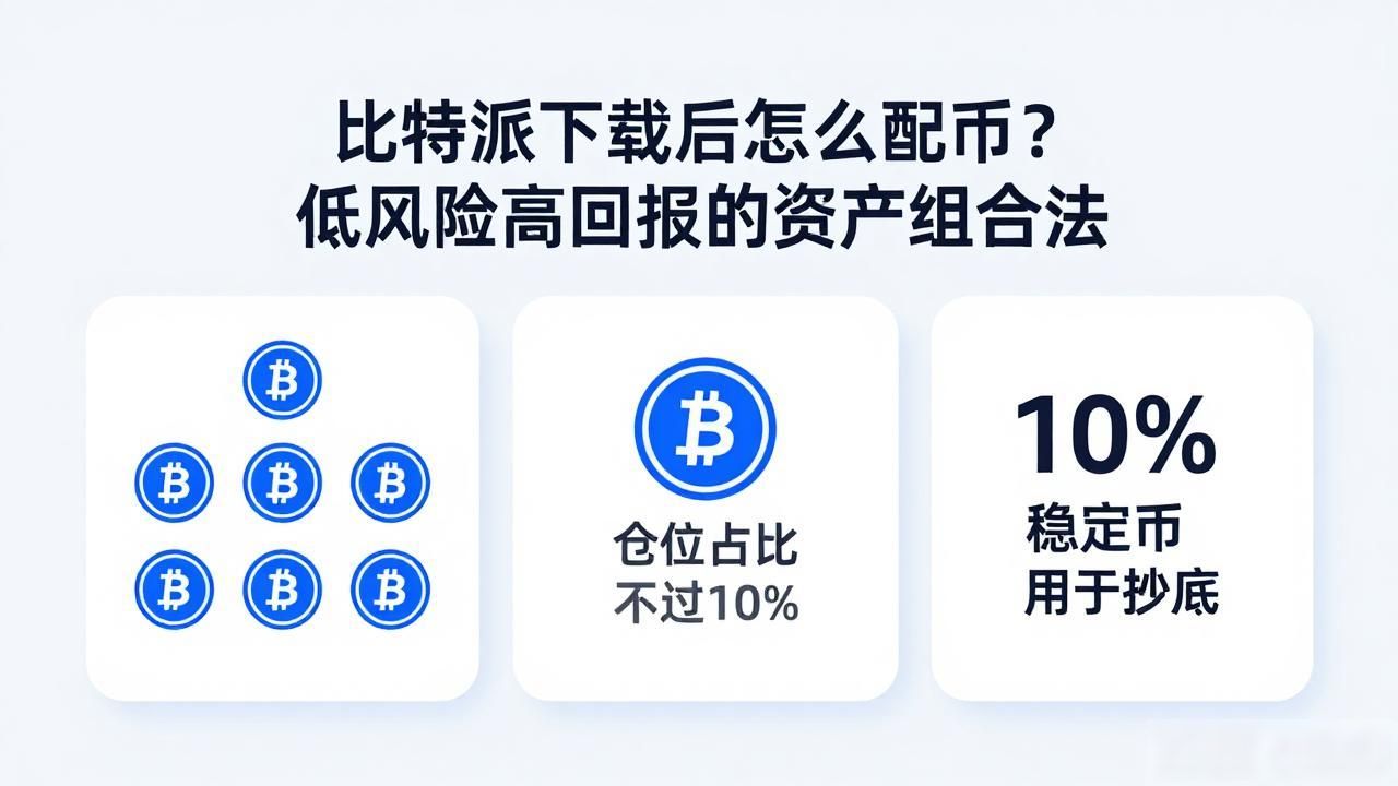 比特派下载后怎么配币？低风险高回报的资产组合法