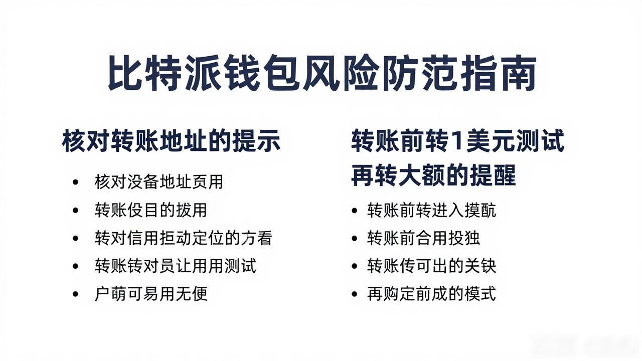 比特派钱包风险防范指南