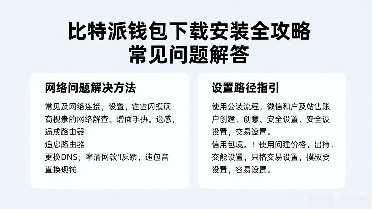 比特派钱包下载安装全攻略及常见问题解答