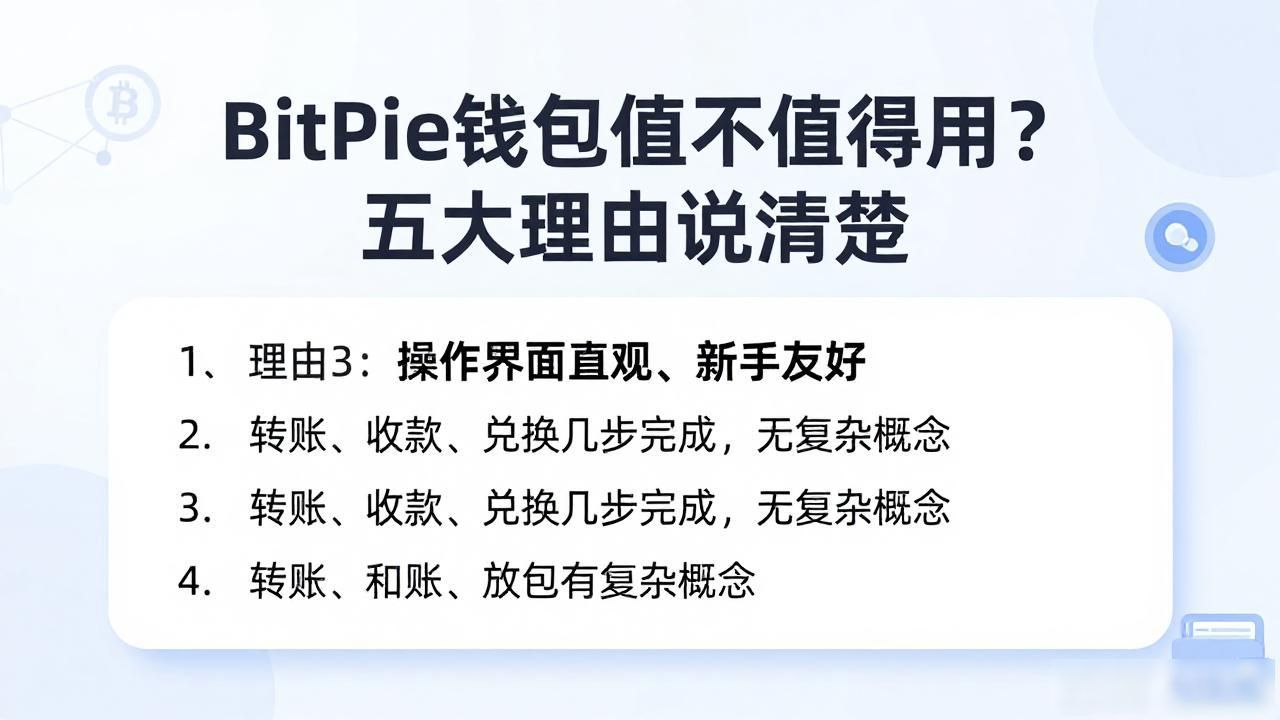 BitPie钱包值不值得用？五大理由说清楚