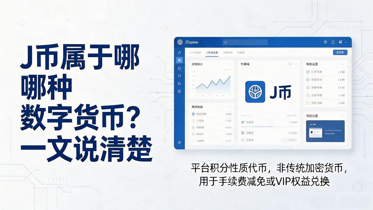 J币属于哪种数字货币？一文说清楚